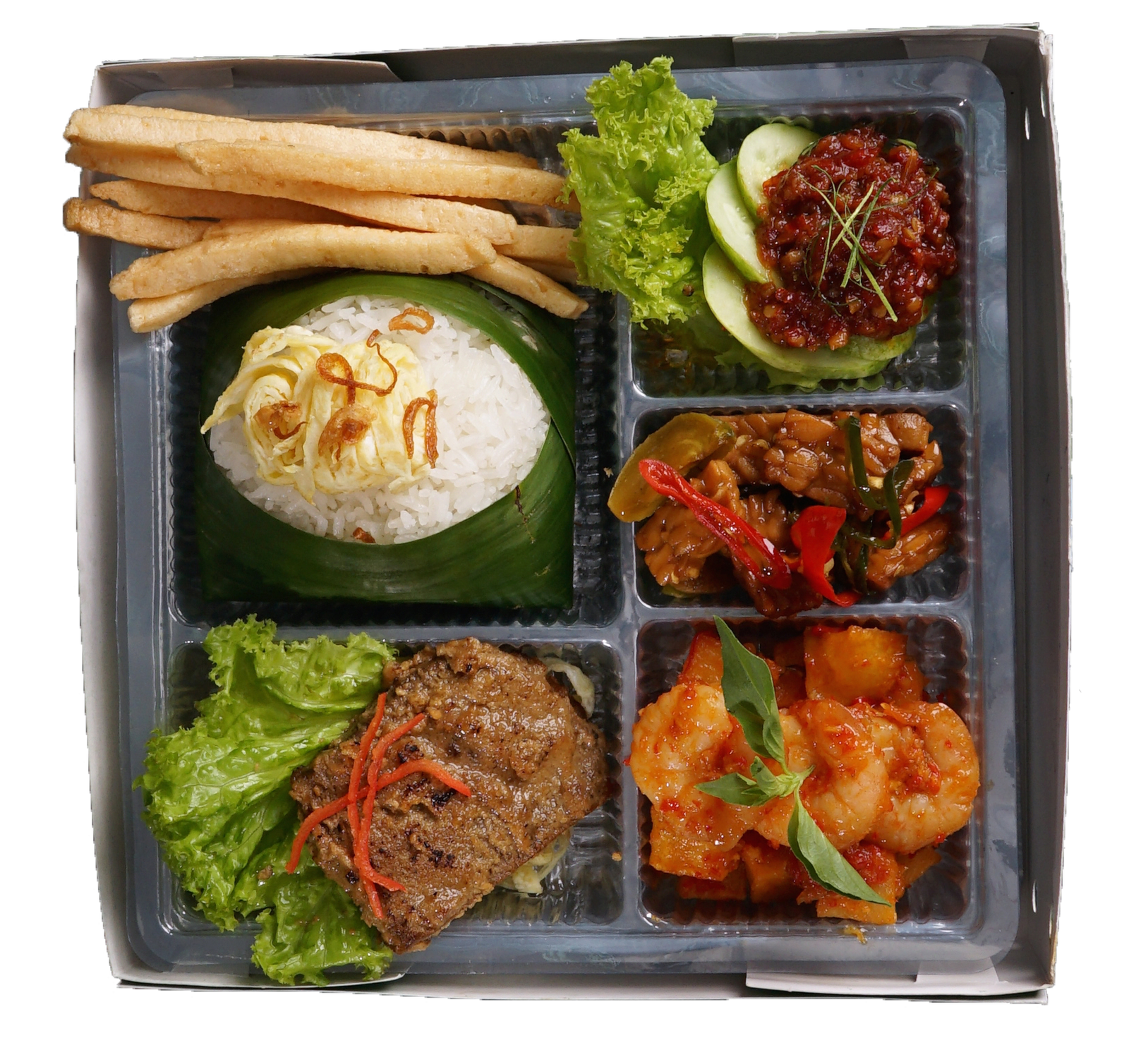 makanan nasi box ukasya katering